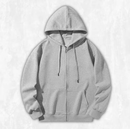 Oversized Zip Up Hoodie