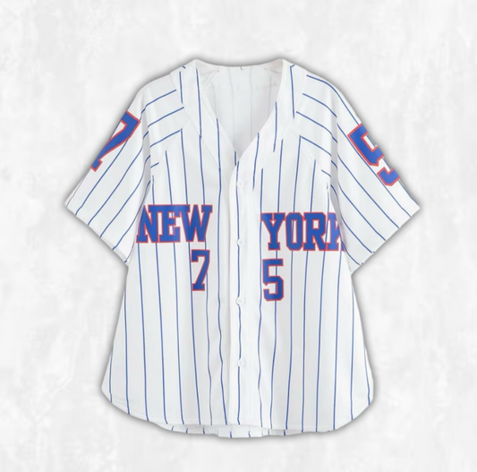Pinstripe Baseball Jersey