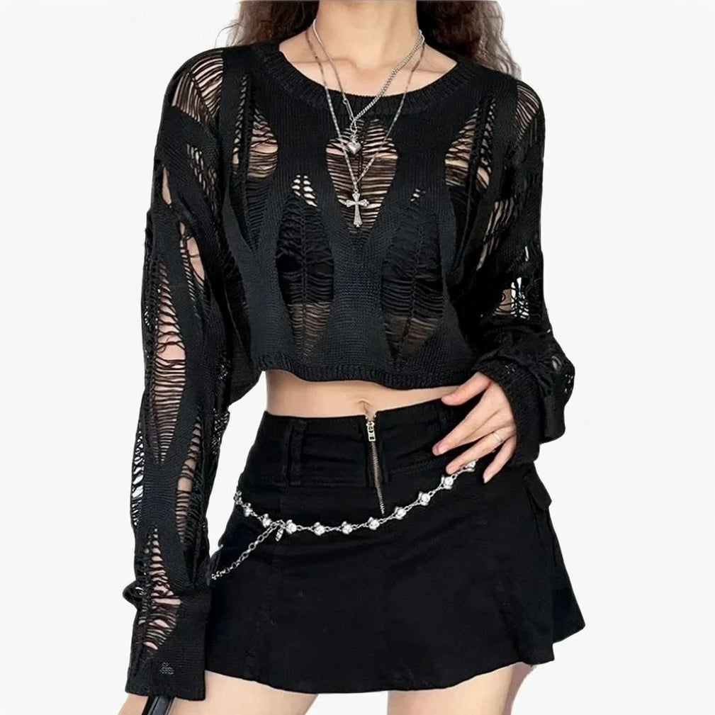 Raven Hollow Knit Sweater