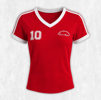 Sunny Striker V-Neck Tee