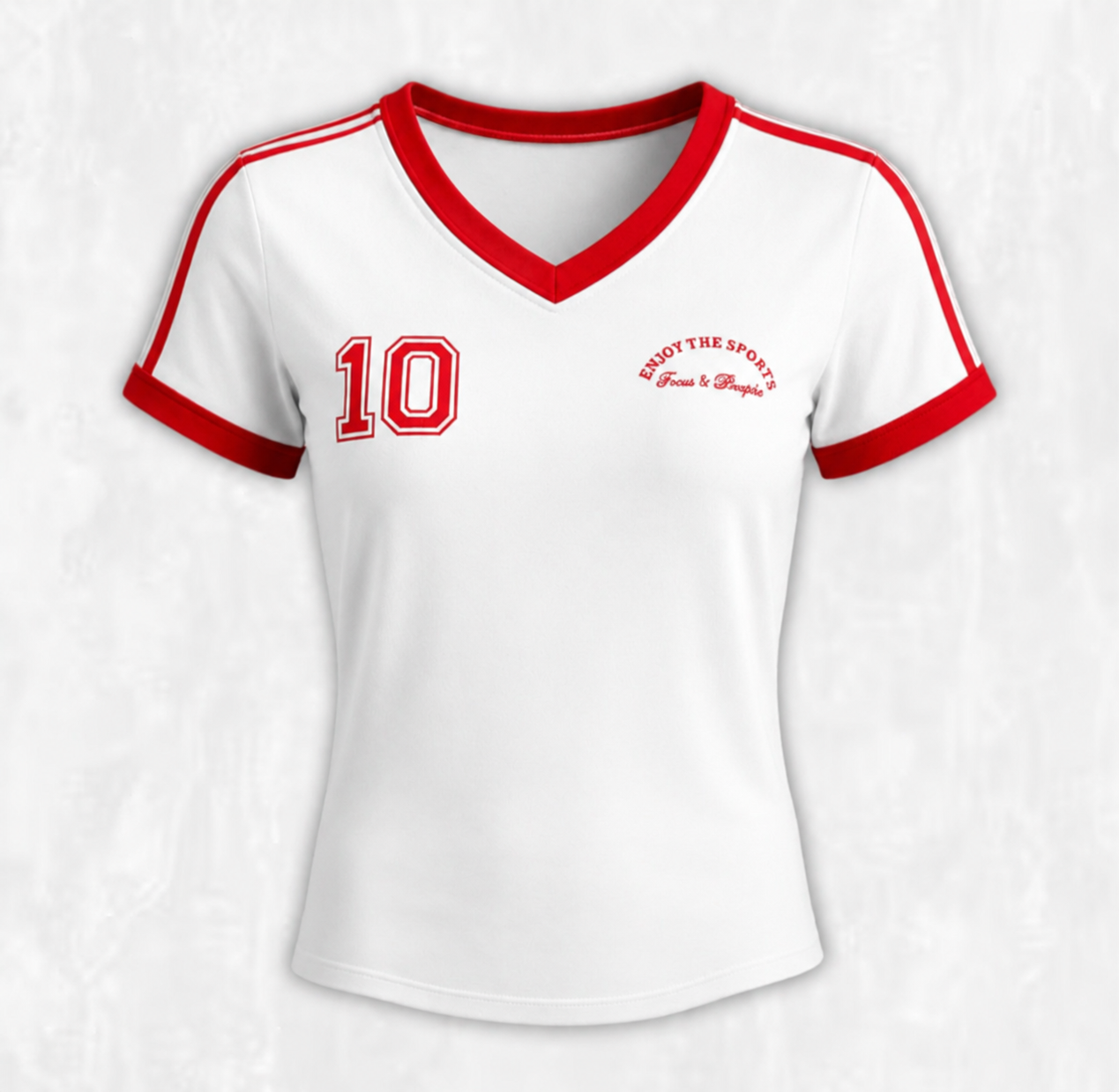 Sunny Striker V-Neck Tee