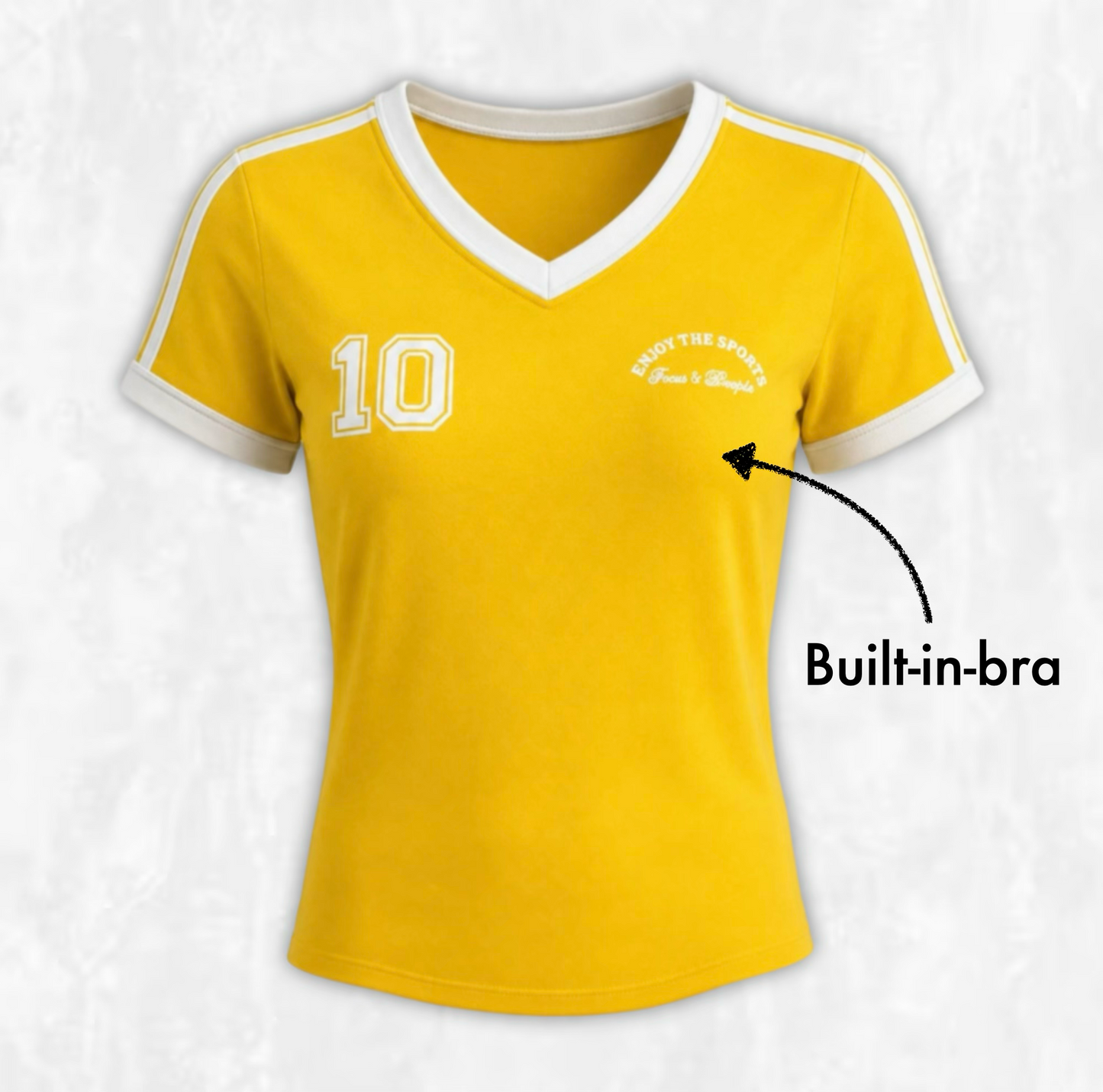 Sunny Striker V-Neck Tee