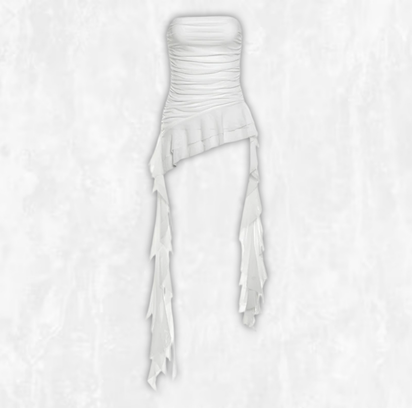 Sway & Slay Ruffle Hem Tube Top