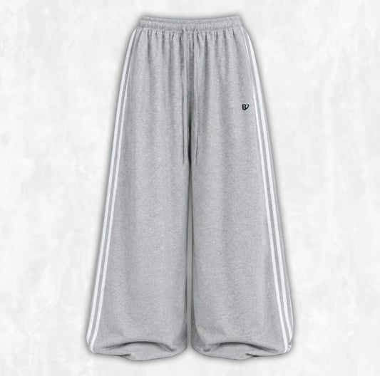 Trackstar Striped Wide Leg Sweatpants
