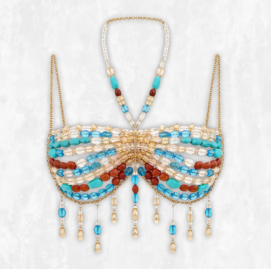 Tutti Frutti Beaded Halter