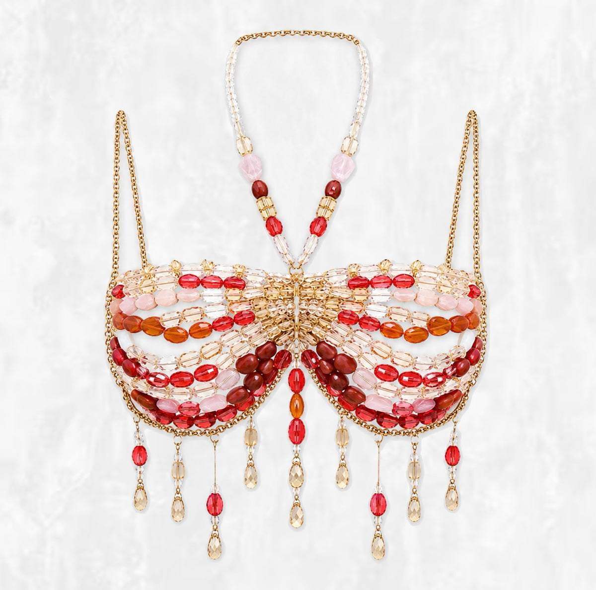 Tutti Frutti Beaded Halter