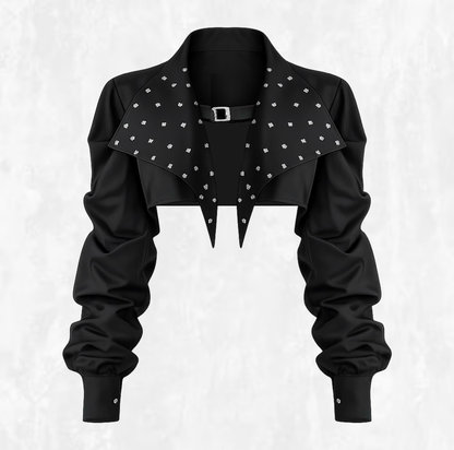 Vixen Stud Ultra Cropped Shrug