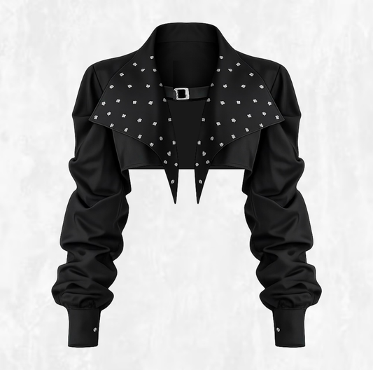Vixen Stud Ultra Cropped Jacket
