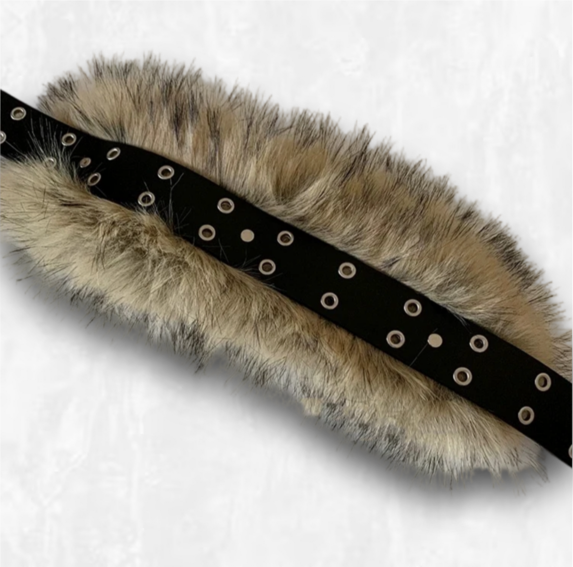 小物 suede y2k fur belt 105cm 小物 suede y2k fur belt 105cm Fake Fur Waist Belt Streetwear