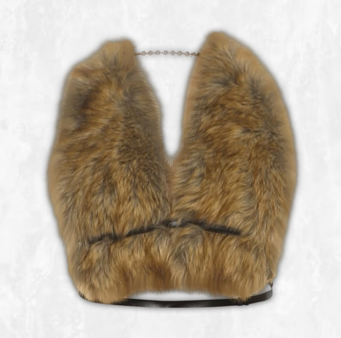 Y2K Faux Fur Microvest