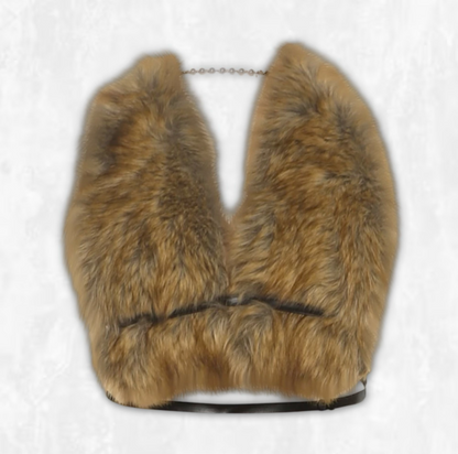 Y2K Faux Fur Microvest