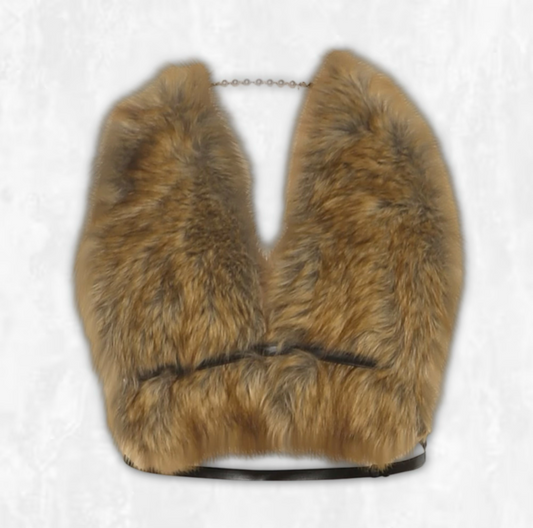 Y2K Faux Fur Microvest